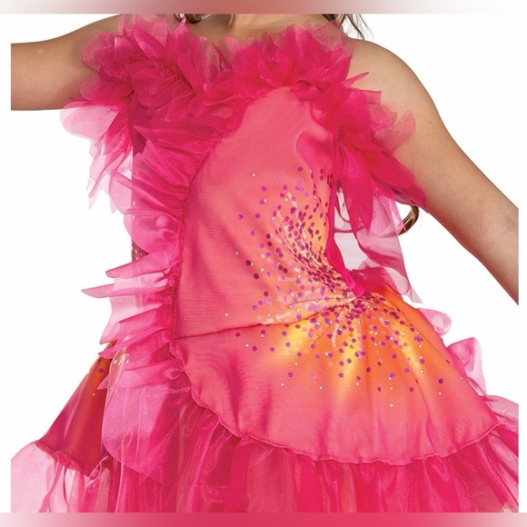 NEW 10/12 Girls' Wicked Glinda Costume Dress - Picture 8 of 11